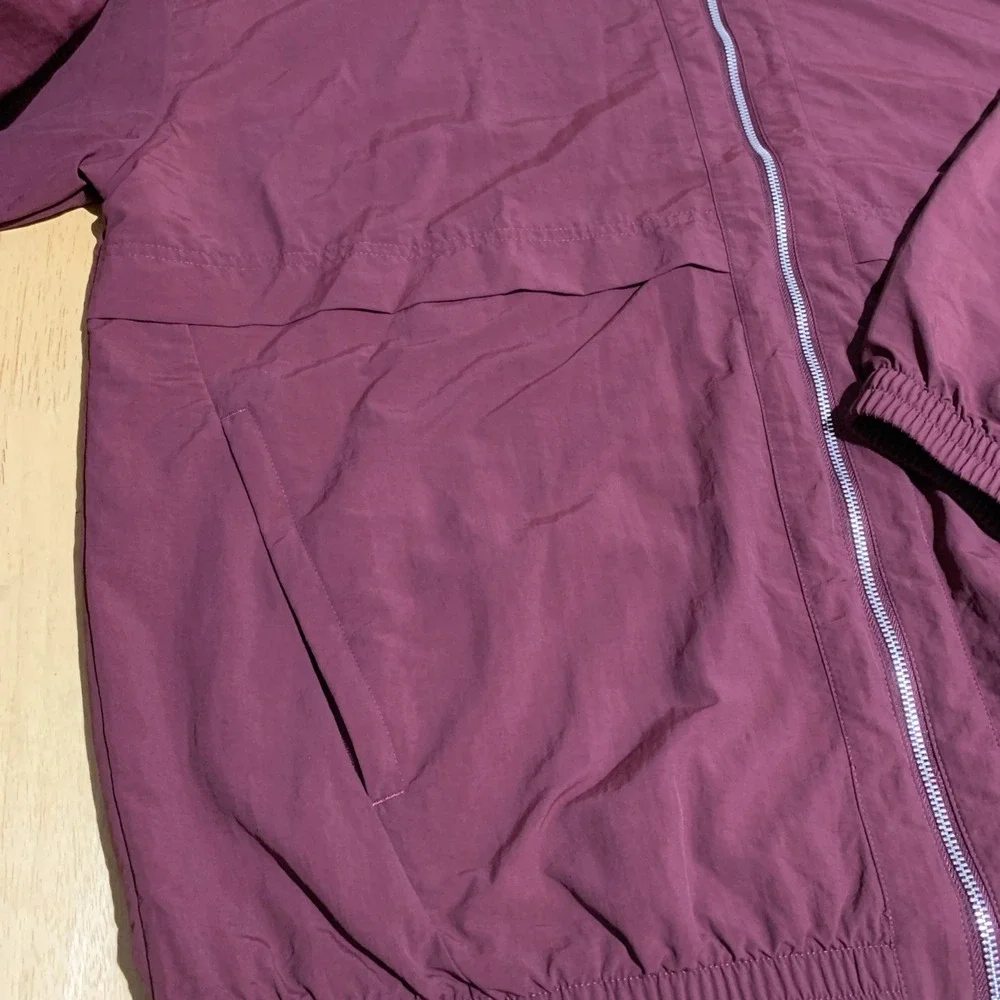 Puma Men's Full Zip Lined‎ Windbreaker Ruby Shimmer  Sz XXL 629902-96 NWT